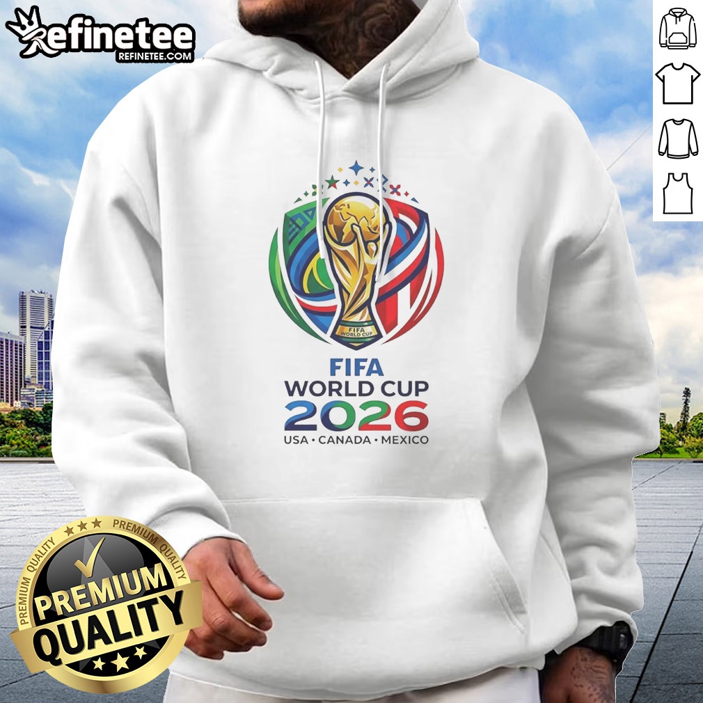 Pretty FIFA World Cup 2026 USA Canada Mexico Hoodie