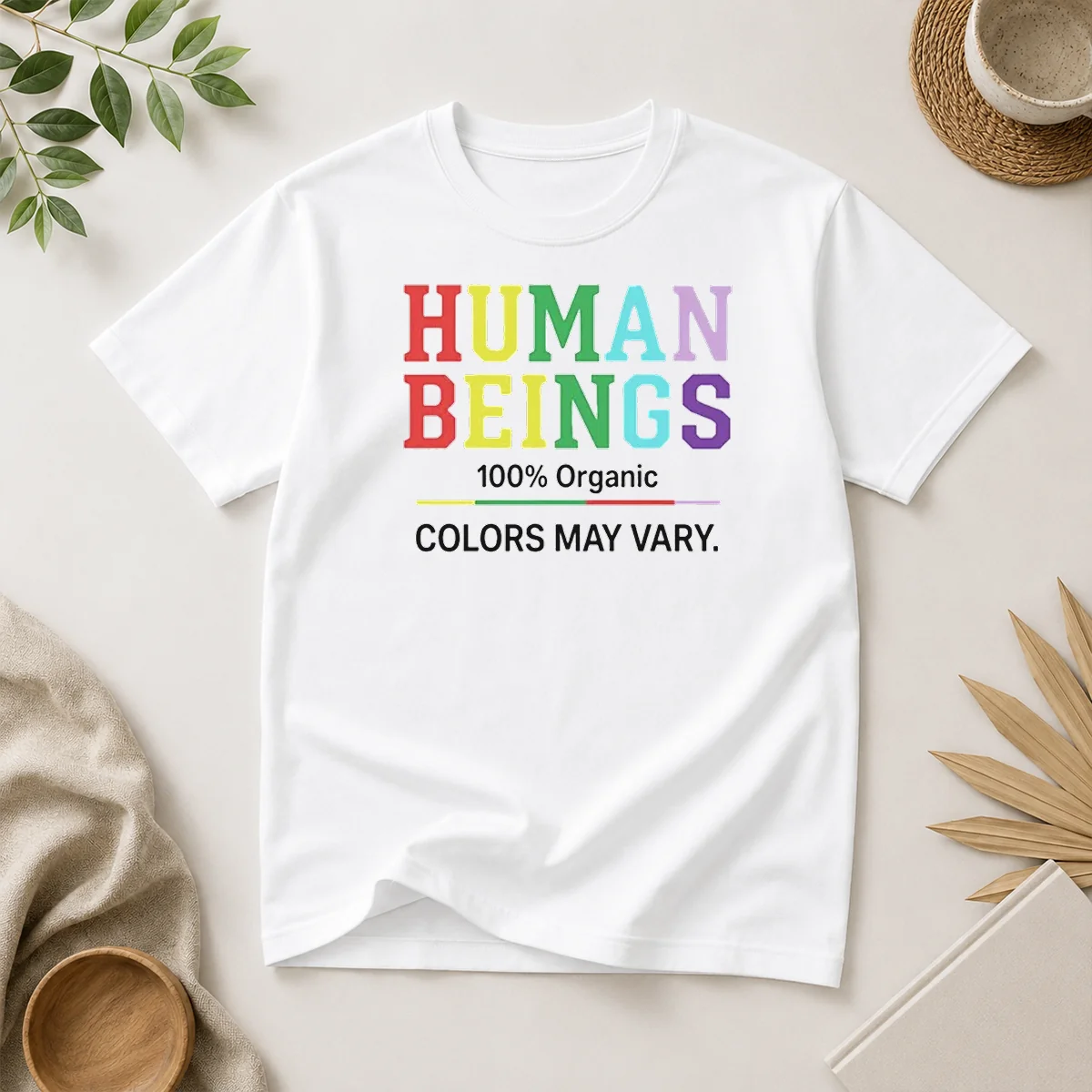 Pretty Human Beings 100 Percent Organic Shirt Pretty Human Beings 100 Percent Organic Shirt