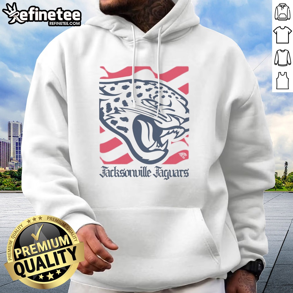 Pretty Jacksonville Jaguars American Heritage Wordmark t shirt on Hoodie Pretty Jacksonville Jaguars American Heritage Wordmark t shirt shown as a hoodie preview