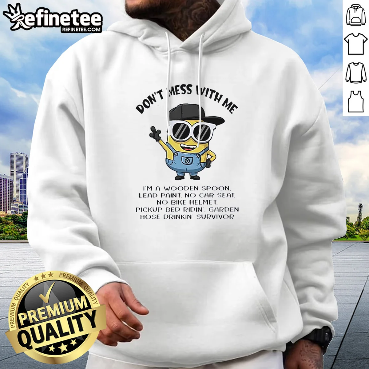 Pretty Minions Don'T Mess With Me Hoodie Pretty Minions Don'T Mess With Me Hoodie