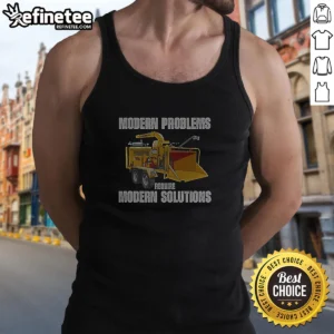 Pretty Modern Problems Require Modern Solutions Vintage Tank Top