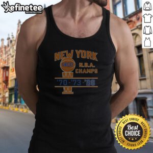 Pretty New York Knicks NBA Champs 1970 1973 2026 Tank Top