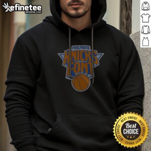 Pretty New York Knicks Pixelframe Knicks Font Hoodie