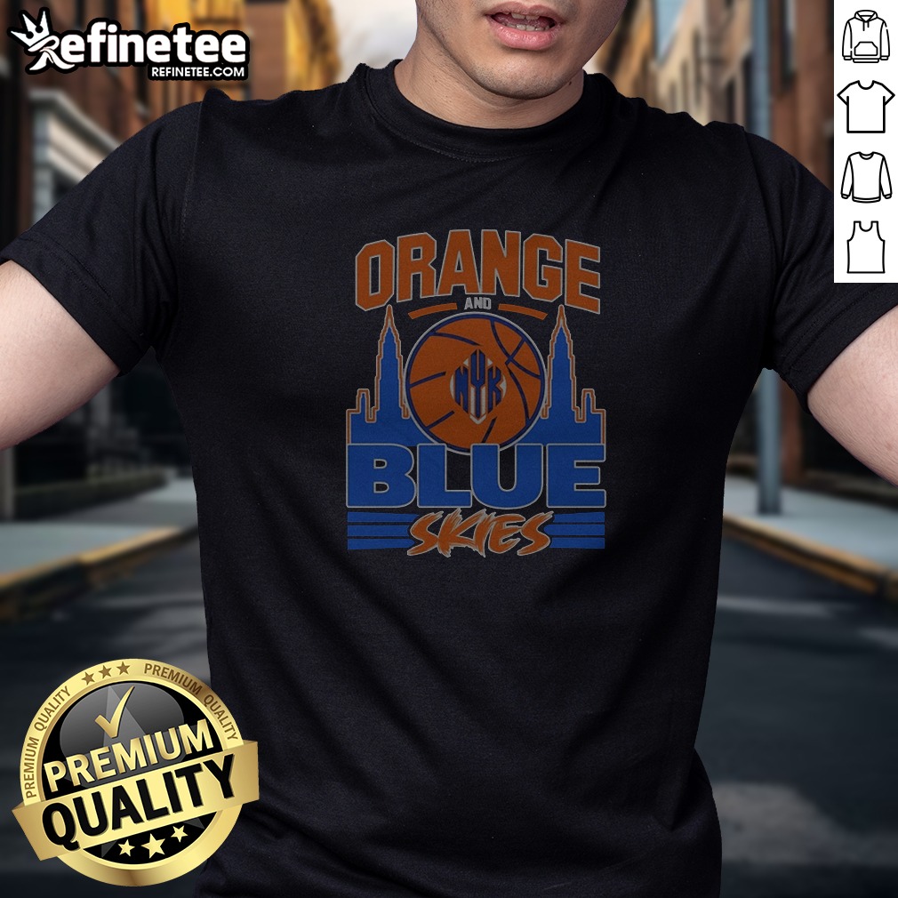 Pretty Orange And Blue Skies New Shirt Pretty Orange And Blue Skies New Shirt