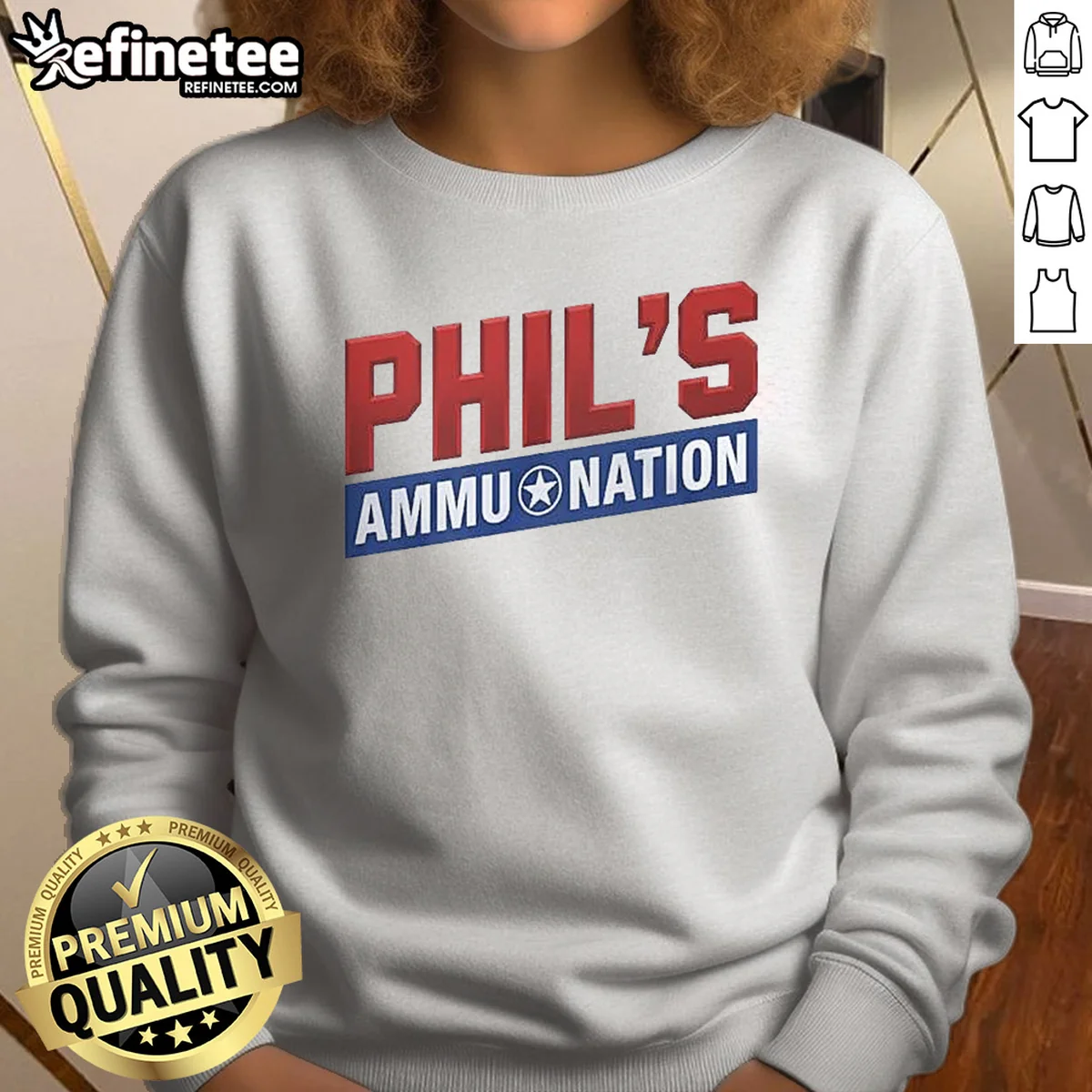 Pretty Phils Ammu Nation Gta Vi Sweatshirt Pretty Phils Ammu Nation Gta Vi Sweatshirt