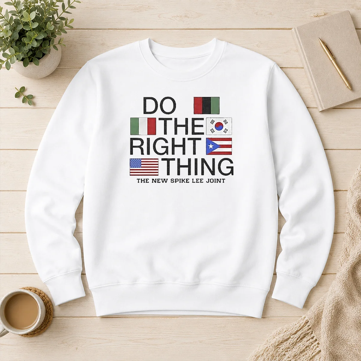 Pretty Spike Lee Do The Right Thing The New Spike Lee Joint Flags Sweater