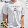 Pretty Treat Slanger Footprint t shirt featuring a unique footprint design on a soft fabric