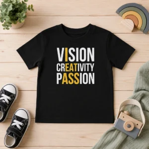 Pretty Vision Creativity Passion I Eat Ass Funny Kids T-Shirt