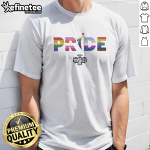 Pretty Washington Mystics 2026 WNBA Pride LGBT Flag t shirt featuring vibrant colors and a bold design