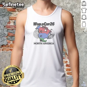 Pretty World Cup 26 (Cum Map) Tank Top