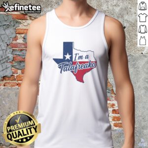 Top I Am A Talafreako Dallas Mavericks Jalen Brunson Luka Doncic Texas State Pride tank top in vibrant blue color