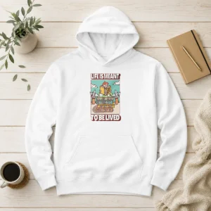 Top Life Is Meant To Be Lived Not To Work At A Job You Hate Until You Die Hoodie