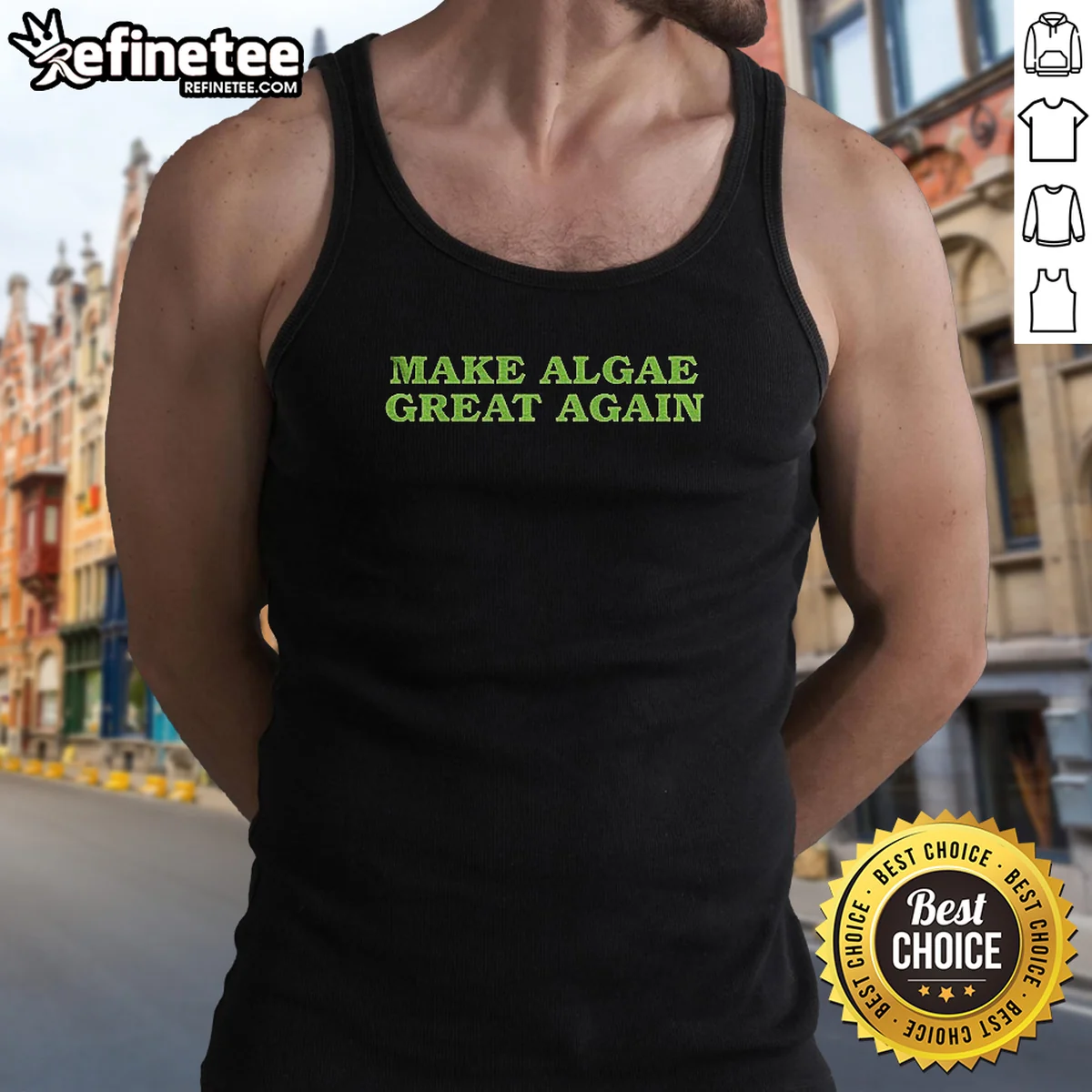 Top Make Algae Great Again Team Tank Top Top Make Algae Great Again Team Tank Top