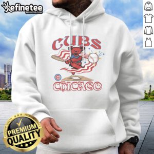 Top MLB X Grateful Dead X Cubs Americana Hoodie