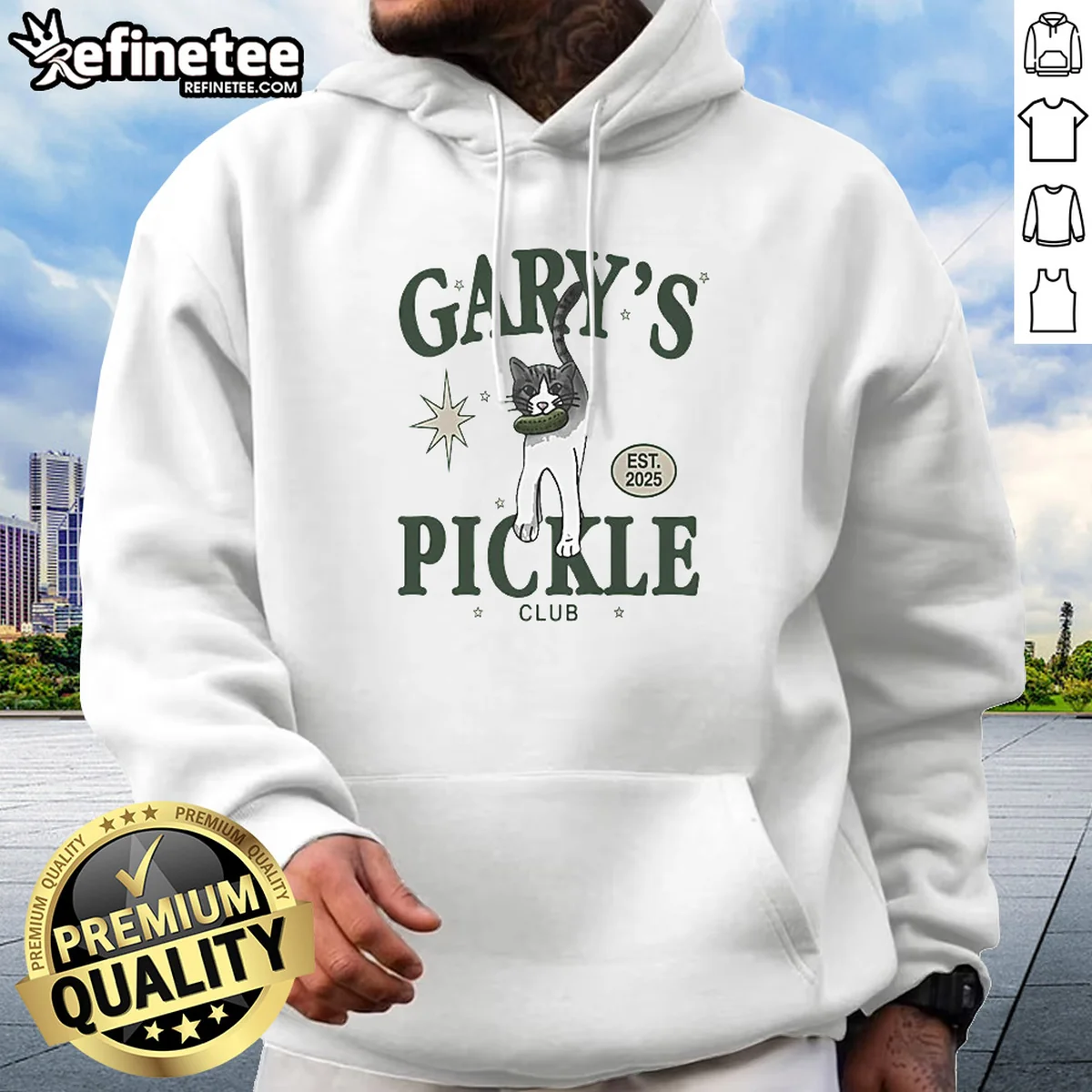 Top Nine Garys Pickle Club Est 2025 Hoodie