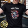 Top Snoopy X Pizza Papa Johns Fourth Of July American 250 Years 1776 2026 Fireworks t shirt featuring vibrant fireworks