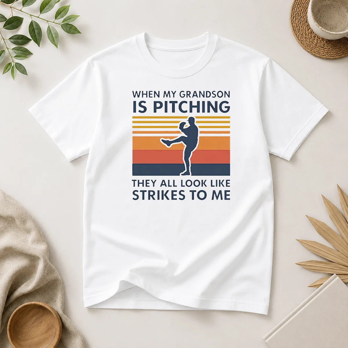 Top When My Grandson Is Pitching Shirt Top When My Grandson Is Pitching Shirt