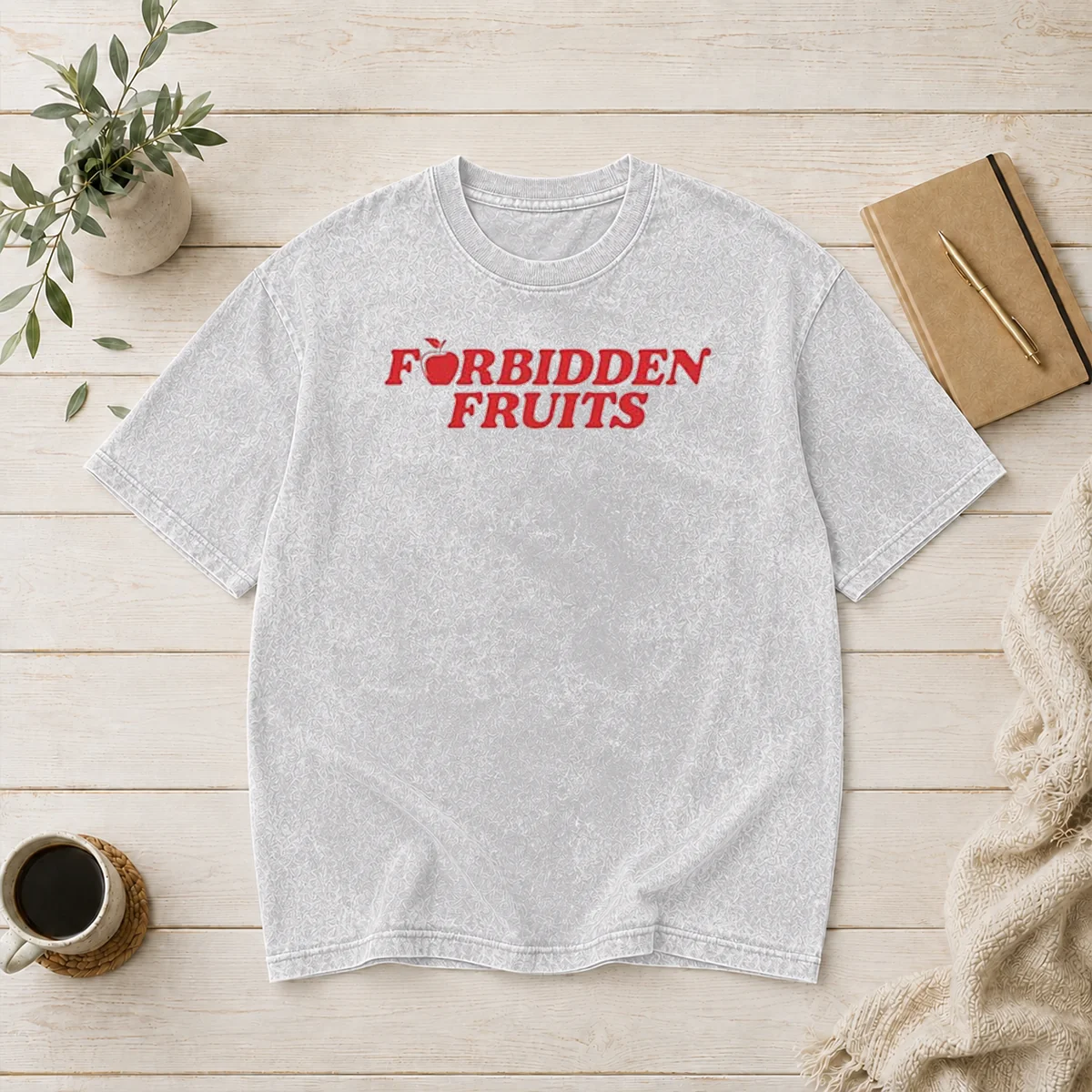 Awesome The Cinegogue Forbidden Fruits Washed T-Shirt
