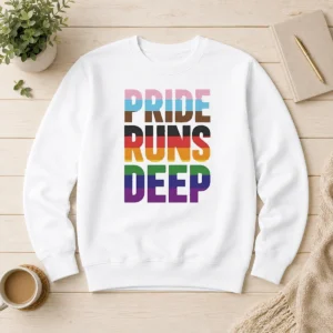 Funny Seattle Kraken Pride Runs Deep Sweater