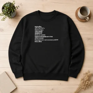 Good Media Offline International Languages Sweater