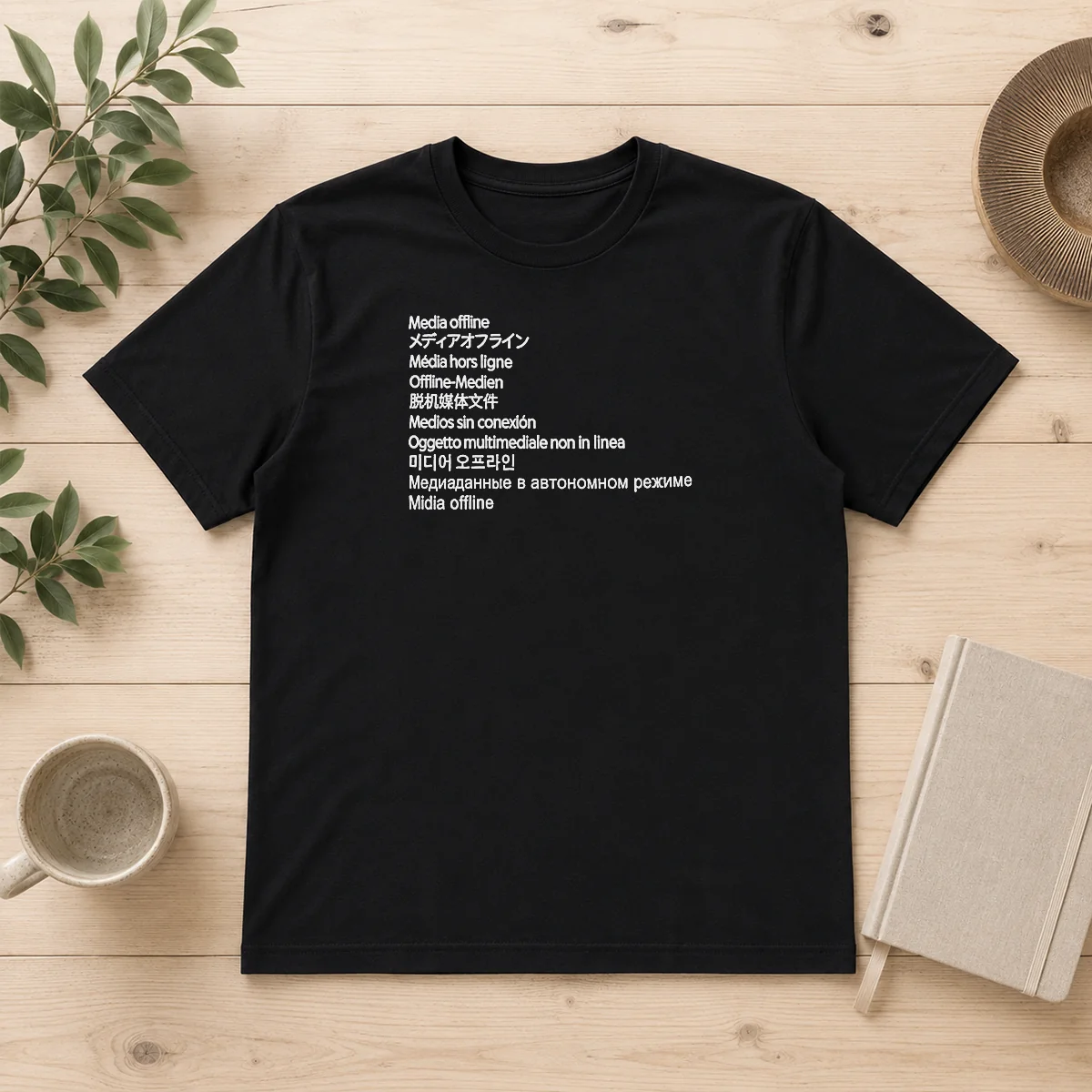 Good Media Offline International Languages Shirt Good Media Offline International Languages Shirt
