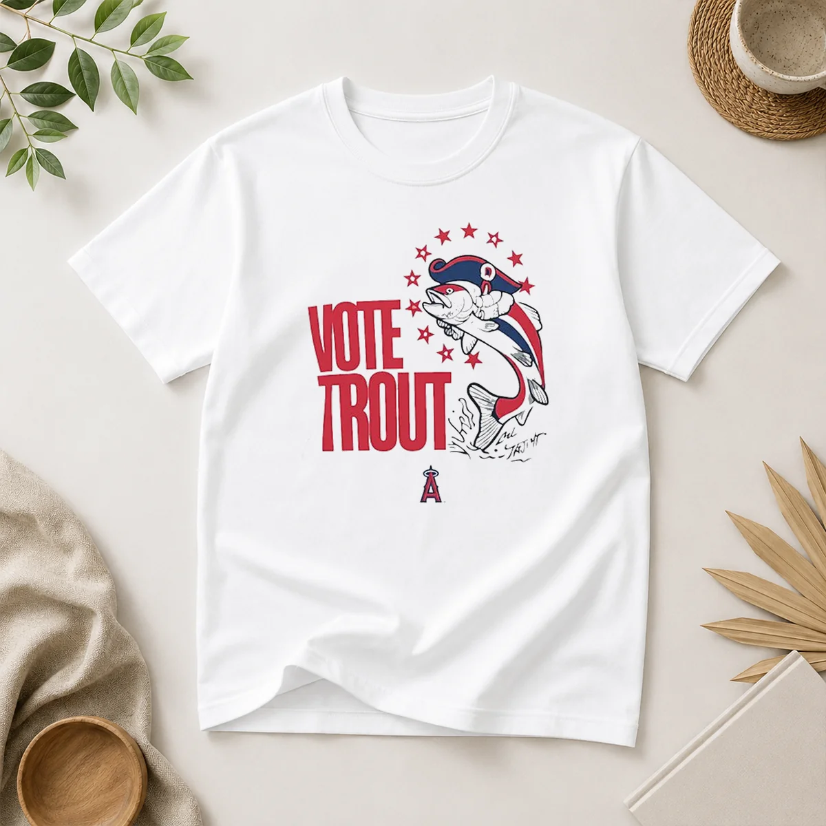 Nice Trout Signature Vote For Mike Shirt Nice Trout Signature Vote For Mike Shirt