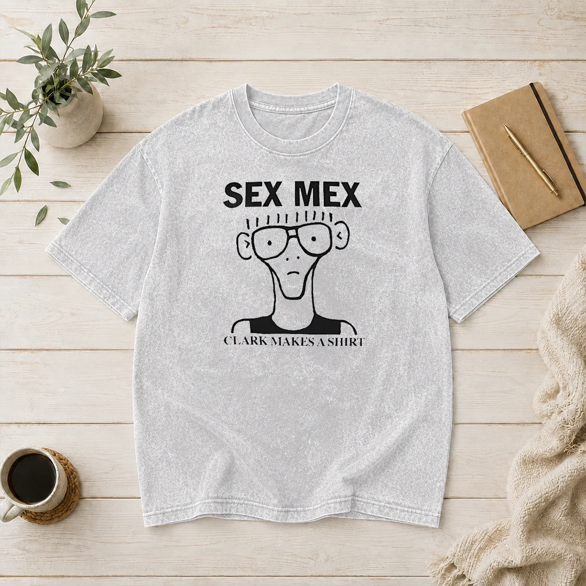 Official Sex Mex Clark Makes A Washed T-Shirt