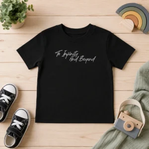 Official To Infinity And Beyond Kids T-Shirt