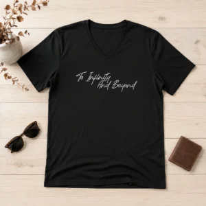 Official To Infinity And Beyond V-Neck Shirt