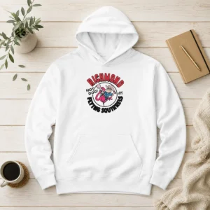 Original Richmond Flying Squirrels Hot Dog Flamingo Hoodie