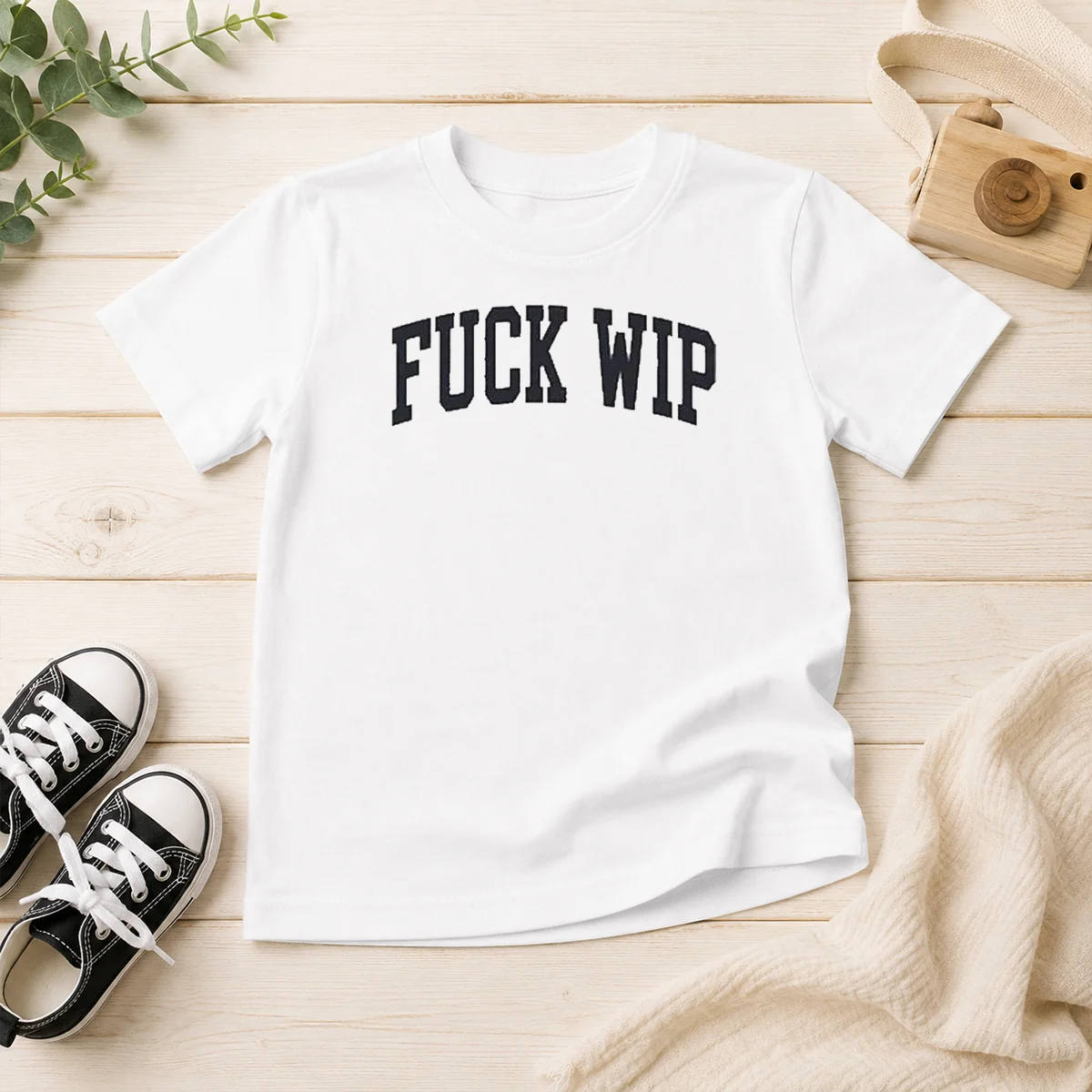 Original Tom Stakes Fck Wip Kids T-Shirt