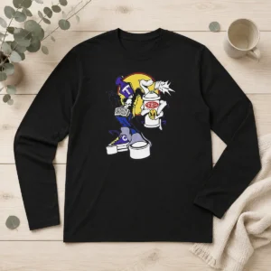 Original Tribal Zodak Graffiti Artist Streetwear Graphic Long Sleeve Shirt
