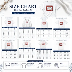 Size chart for Premium Noah Kahan Great American Ball Park Cincinnati Reds Sticker with measurements in inches and cm