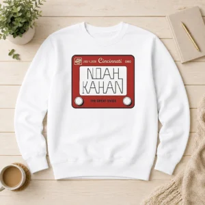 Premium Noah Kahan Great American Ball Park Cincinnati Reds Sticker July 01 2026 Sweater