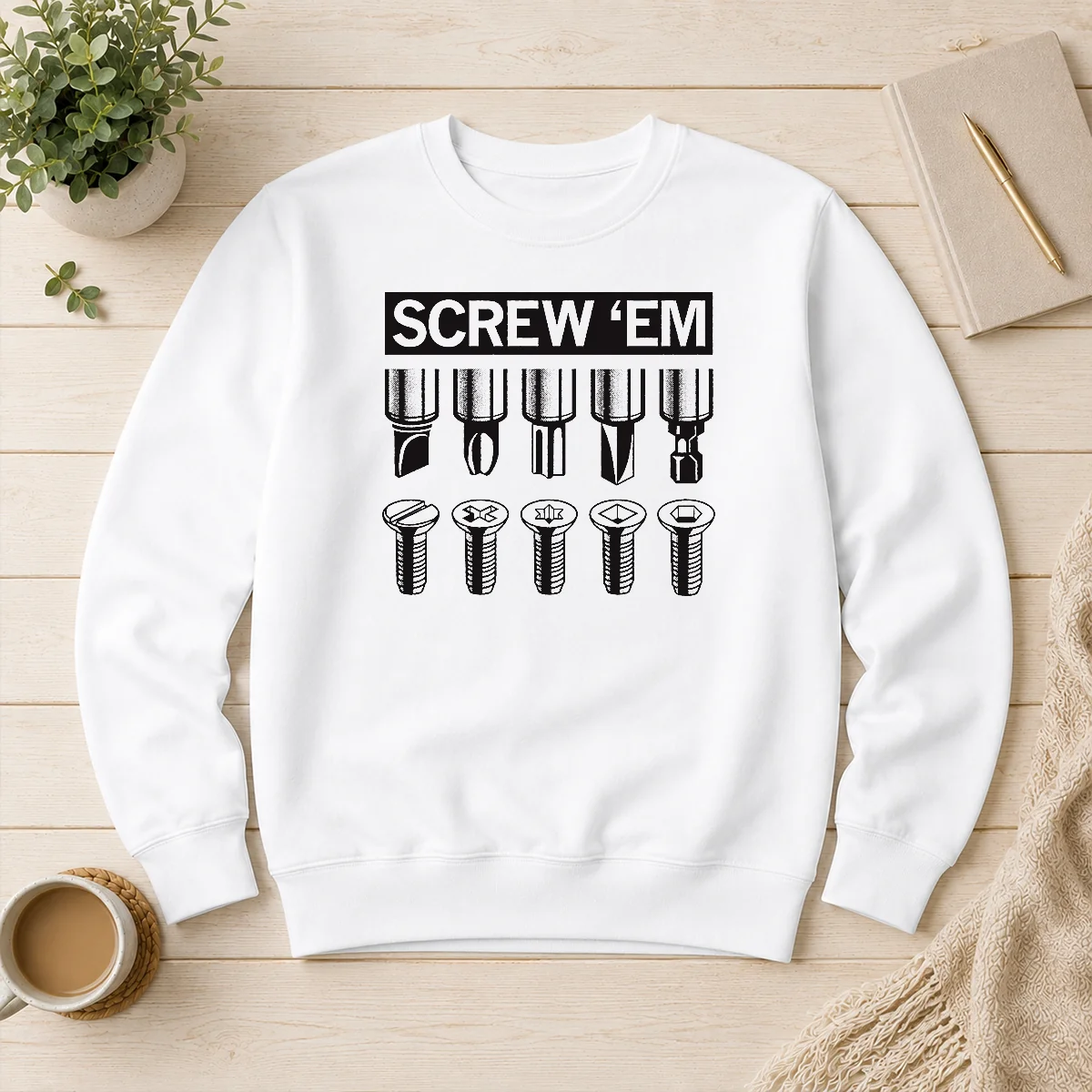 Pretty Good Screw 'Em Sweater