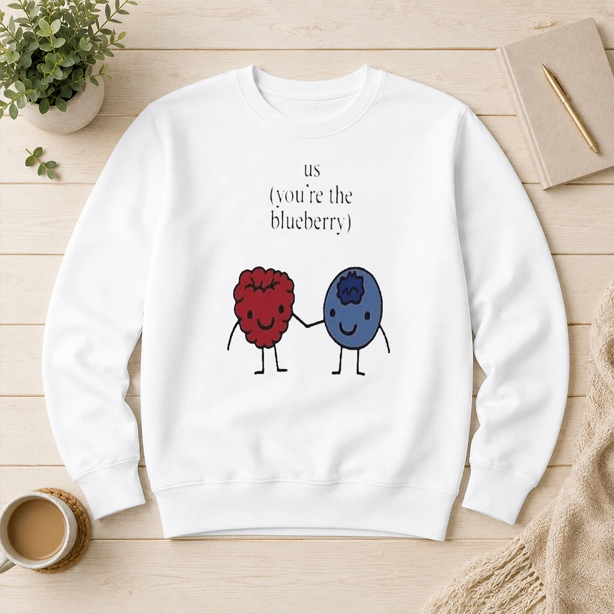 Pretty US You Are The Blueberry Sweater