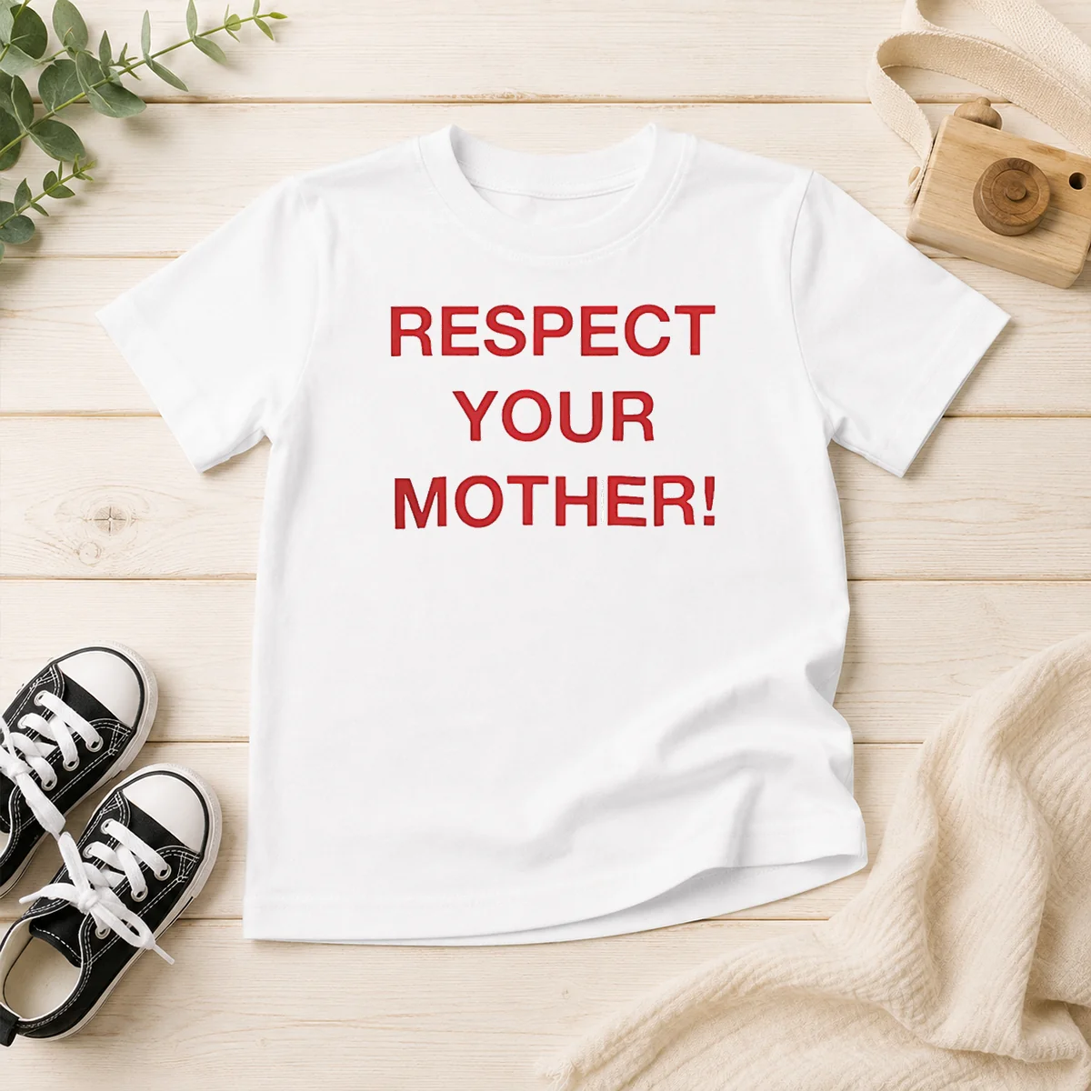 Top Pretty Shania Twain Respect Your Mother Kids T-Shirt