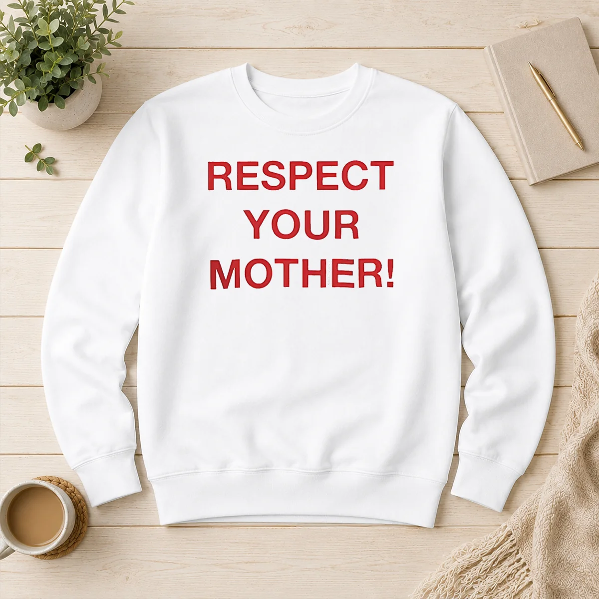 Top Pretty Shania Twain Respect Your Mother Sweater