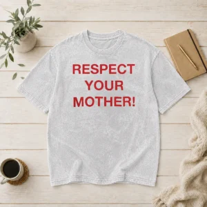 Top Pretty Shania Twain Respect Your Mother Washed T-Shirt
